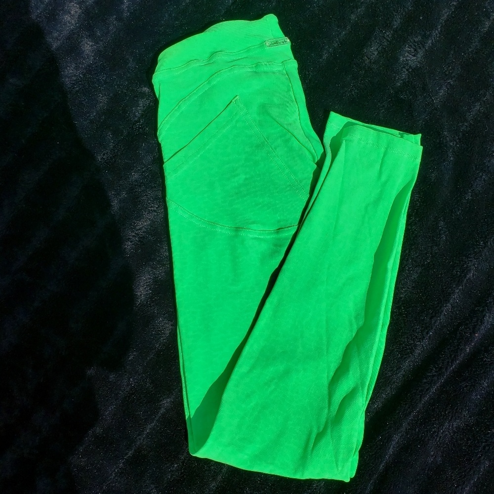 La Bella Mafia Lime Green Athletic Pants
